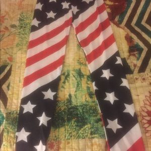 Brand new flag leggings